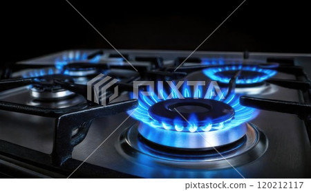 《AI image》Gas stove image 120212117