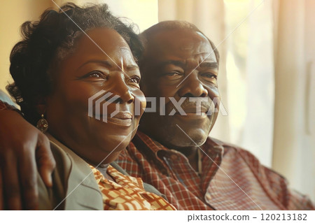Captured in warm, soft light, this heartwarming image of a couple exudes pure joy and contentment Captured in warm, soft light, this heartwarming image of a couple exudes pure joy and contentment 120213182