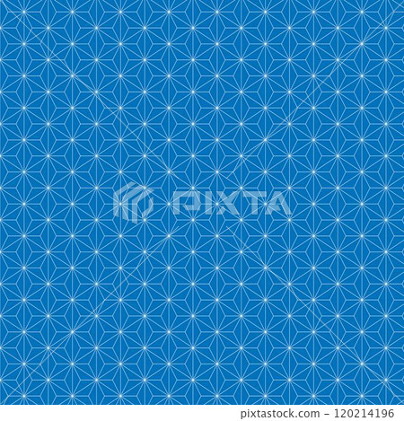 Hemp leaf pattern, square, blue Hemp leaf pattern, square, blue 120214196