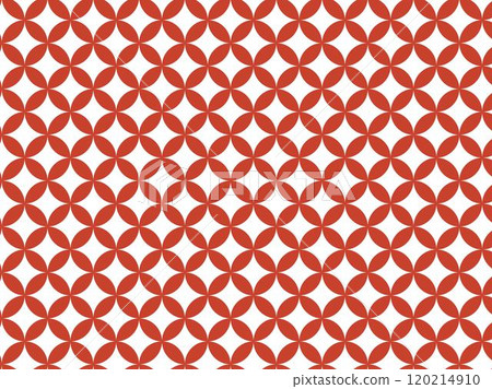 Shippo pattern red 120214910