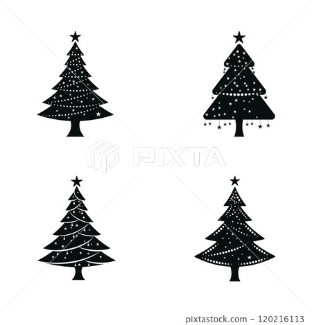 Vintage Christmas illustration design template Vintage Christmas illustration design template 120216113