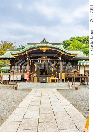 Numazu Hie Shrine (Sanno-san Sanno-gu) worship hall (Tairamachi, Numazu City, Shizuoka Prefecture) Numazu Hie Shrine (Sanno-san Sanno-gu) worship hall (Tairamachi, Numazu City, Shizuoka Prefecture) 120217391