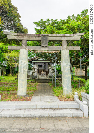 Torii gate of Tamasakumizu Shrine (Tamasaku Shrine) Kurose Town, Numazu City, Shizuoka Prefecture Torii gate of Tamasakumizu Shrine (Tamasaku Shrine) Kurose Town, Numazu City, Shizuoka Prefecture 120217406