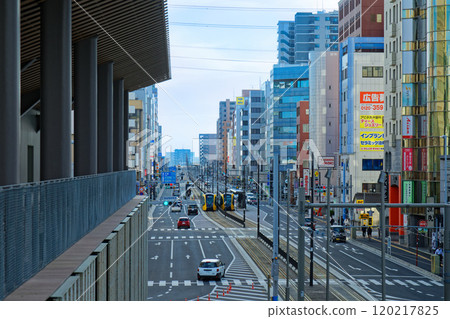 Haga-Utsunomiya LRT Light Line Near Higashi-Shukugo Station Kinu Street 120217825