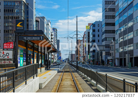Higashi-Shukugo Station Haga-Utsunomiya LRT Light Line Kinu Street 120217837