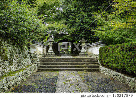 Sakamoto Jigen-do Temple Gate, Otsu City, Shiga Prefecture 120217879