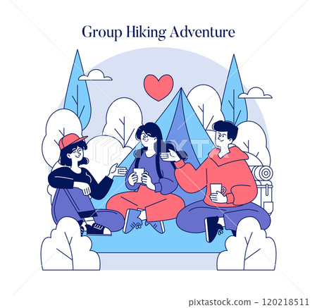 Experience the pure joy of true friendship through exciting adventurous hikes in stunning picturesque scenery Experience the pure joy of true friendship through exciting adventurous hikes in stunning picturesque scenery 120218511