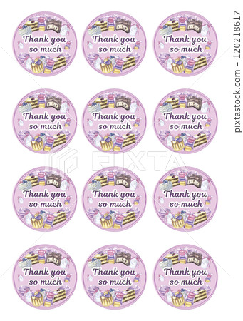 Hand drawn watercolor round frame with cupcake, cake, cookies, berries.Template for invitations, cards, birthday, wedding, greeting cards.Can be used as logo and stikers. Hand drawn watercolor round frame with cupcake, cake, cookies, berries.Template for invitations, cards, birthday, wedding, greeting cards.Can be used as logo and stikers. 120218617