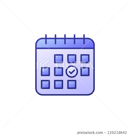 save a date icon with a calendar, outlined design save a date icon with a calendar, outlined design 120218642