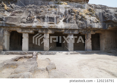 印度世界遺產埃洛拉洞穴 120218791