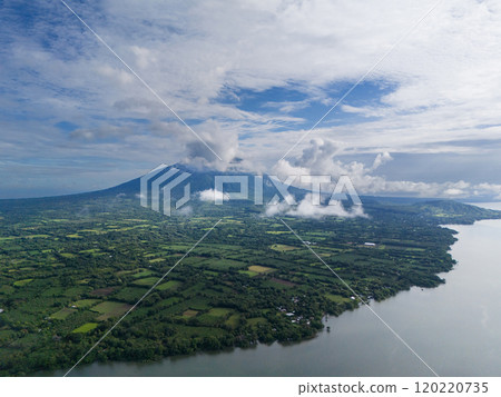 Panoramic view on ometepe island 120220735