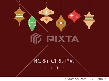 Christmas illustration material Christmas illustration material 120220834
