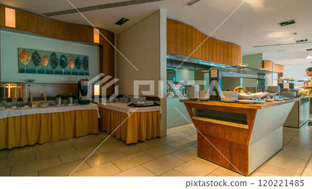 New and clean luxury restaurant in European style timelapse hyperlapse New and clean luxury restaurant in European style timelapse hyperlapse 120221485