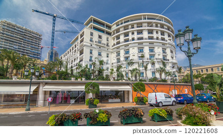 Hotel near the Monte Carlo Casino timelapse hyperlapse 120221608