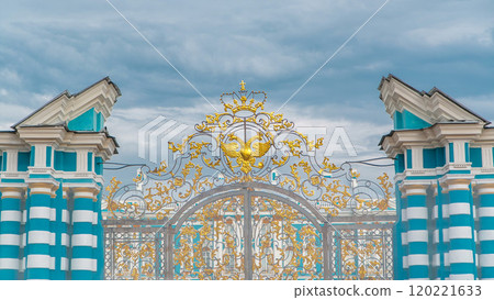 The Golden Gate timelapse. Pushkin Tsarskoye Selo The Golden Gate timelapse. Pushkin Tsarskoye Selo 120221633