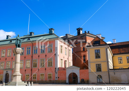 Birger Jarl Square, Riddarholmen island, Stockholm, Sweden Birger Jarl Square, Riddarholmen island, Stockholm, Sweden 120222045