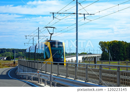 芳賀/宇都宮輕軌燈光線和田園風光 120223145