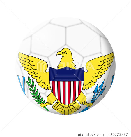 US Virgin Islands soccer ball football 120223887