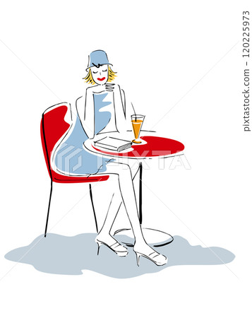 woman taking a break woman taking a break 120225973