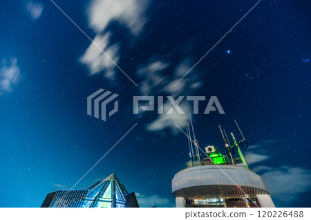 星空與稻佐山展望台【長崎市】 120226488