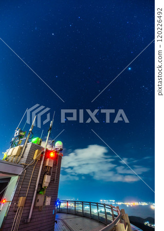 Starry sky and Mount Inasa Observatory [Nagasaki City] 120226492