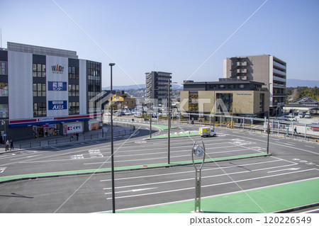 In front of Yamato-Saidaiji Station 120226549