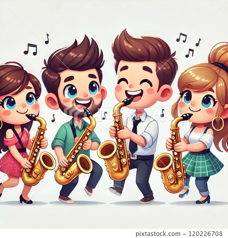 有趣的薩克斯風樂團 120226708