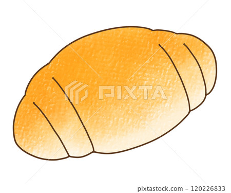 Loose and simple roll bread analog style 120226833