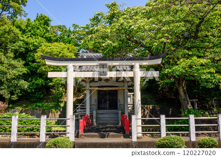 吉原宿安治神社風景 吉原宿安治神社風景 120227020