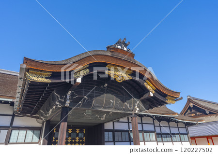 秋天的京都御所新御所 秋天的京都御所新御所 120227502