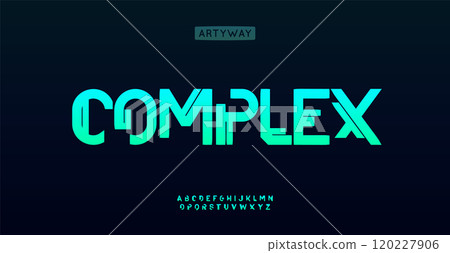 Techno cyberpunk alphabet, glitch matrix letters, bold digital font for futuristic geometric logo, robotic cyber typography, innovative branding, biohack and cyber security typeface. Vector typeset Techno cyberpunk alphabet, glitch matrix letters, bold digital font for futuristic geometric logo, robotic cyber typography, innovative branding, biohack and cyber security typeface. Vector typeset 120227906