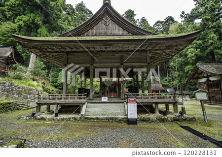 Sakamoto, Hiyoshi Taisha Shrine, Hakusan Shrine Hall, Otsu City, Shiga Prefecture Sakamoto, Hiyoshi Taisha Shrine, Hakusan Shrine Hall, Otsu City, Shiga Prefecture 120228131