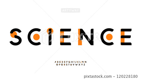 Avantgarde geometric alphabet, memphis style letters, futuristic bauhaus alphabet for creative STEM branding, round abstract lettering, innovative tech symbol, stylized digital logo. Vector typeset. Avantgarde geometric alphabet, memphis style letters, futuristic bauhaus alphabet for creative STEM branding, round abstract lettering, innovative tech symbol, stylized digital logo. Vector typeset. 120228180
