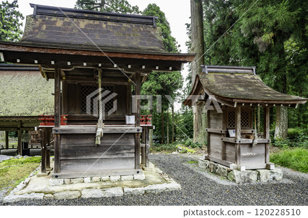 滋賀縣大津市坂本日吉大社、宇賀殿神社、氣比神社 120228510