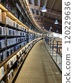 Long Bookshelf Corridor/Takeo City Library 120229636