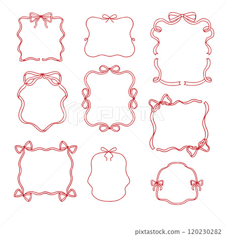 手寫絲帶裝飾套裝 120230282