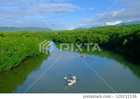 Miyara River and canoeing in Ishigaki Island 120231336