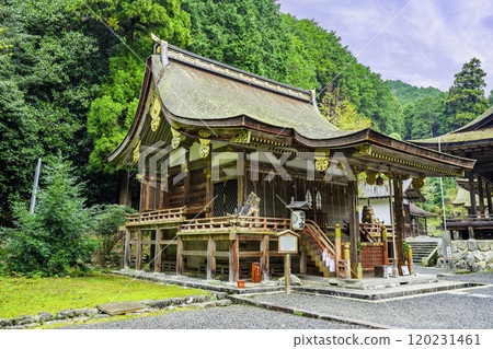 Sakamoto Hiyoshi Taisha Shrine, Jukamiya Main Hall, Otsu City, Shiga Prefecture Sakamoto Hiyoshi Taisha Shrine, Jukamiya Main Hall, Otsu City, Shiga Prefecture 120231461