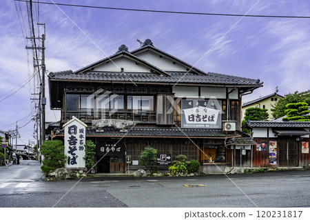 Sakamoto Streetscape, Hiyoshi Soba, Otsu City, Shiga Prefecture 120231817