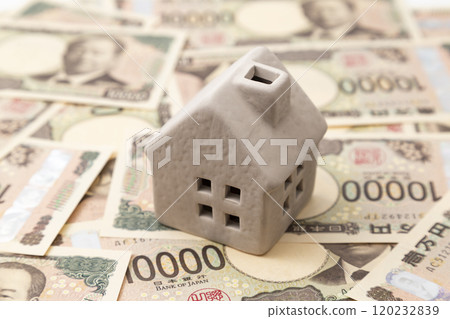 金錢和房子模型 120232839