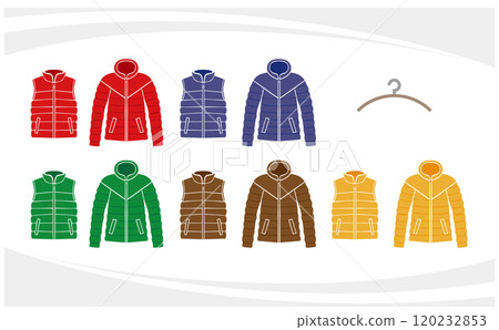 羽絨外套和羽絨背心套裝 120232853