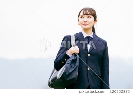 高中生、女高中生、女高中生上下學、上學、放學 120232883