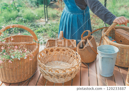 Flower picking basket Flower picking basket 120233887