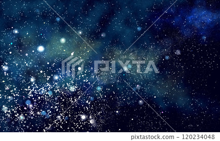 Milky Way and sparkling stars background Milky Way and sparkling stars background 120234048