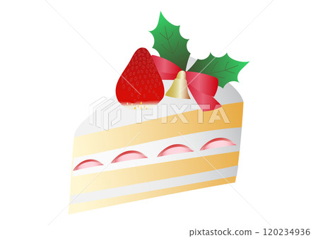 Cute strawberry shortcake for Christmas 120234936