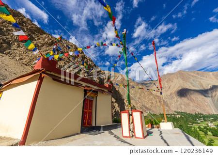 Turtuk village, Diskit, Jammu and Kashmir, India 120236149