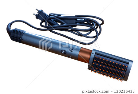 Modern electric hair styler with attachment 120236433