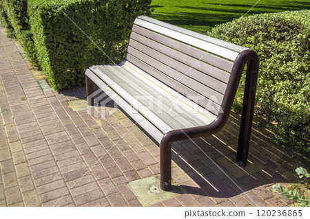 Bench in the park Bench in the park 120236865