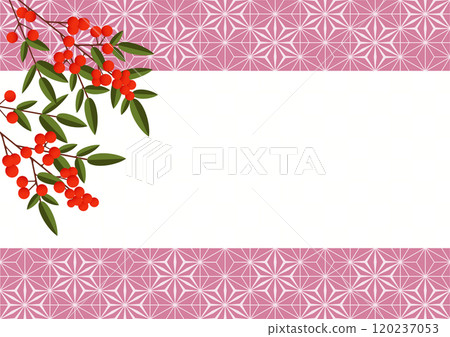 Japanese pattern background Japanese pattern background 120237053