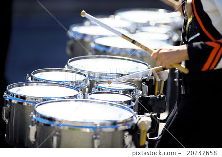 Marching band parade instruments Marching band parade instruments 120237658